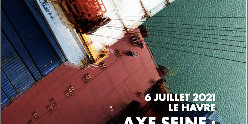 Couverture Axe Seine La couverture des actes du Forum Axe Seine