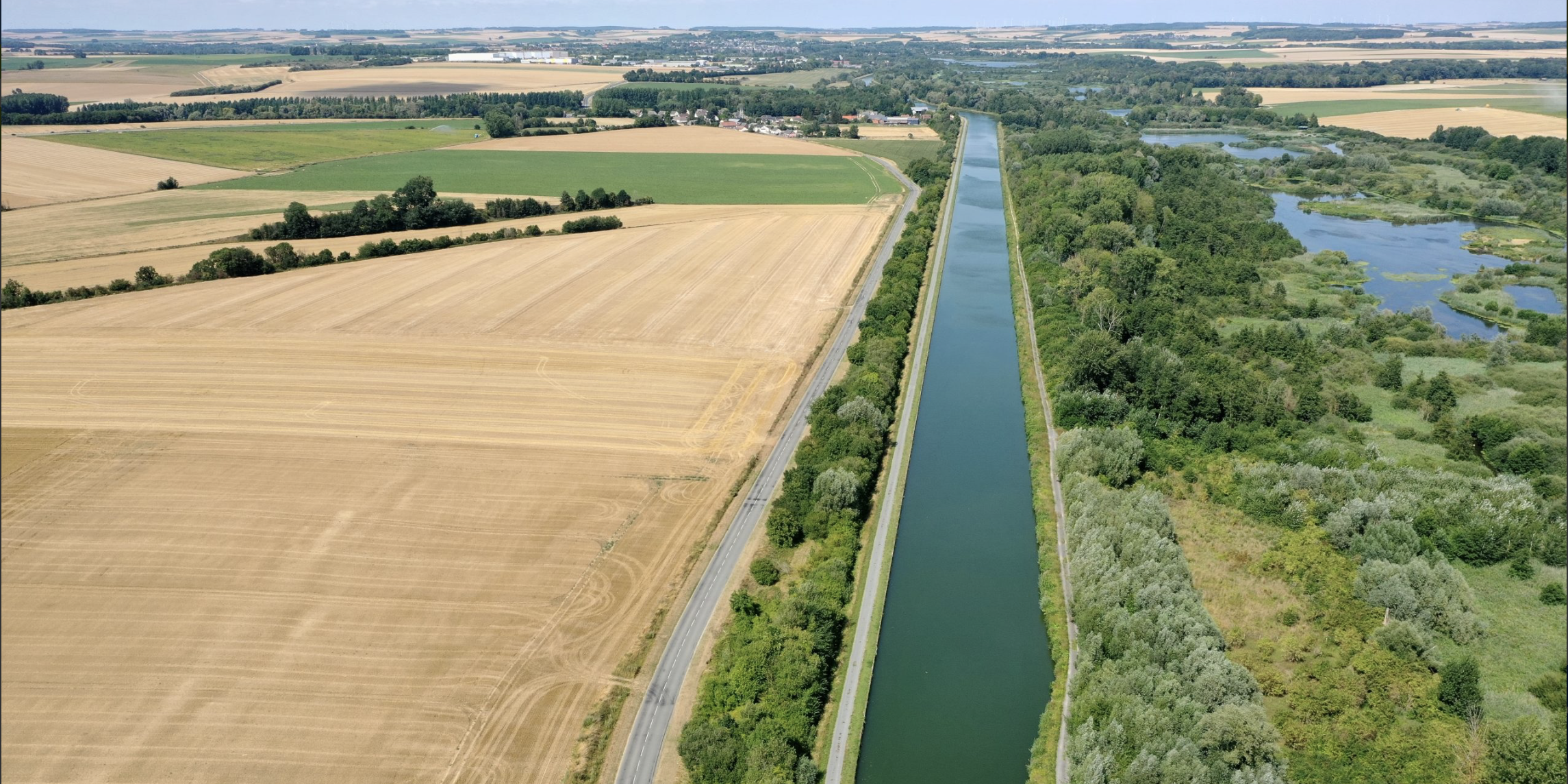 Capture d’écran 2024-05-28 à 07.52.55 Vue aérienne du canal Seine-Nord Europe