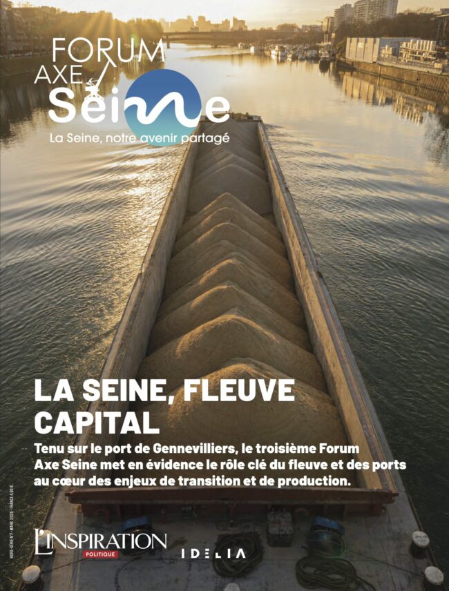 La couverture des Actes du Forum Axe Seine.